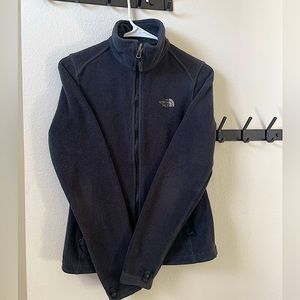 The North Face Womens Black Flashdry Fleece Full Zip Jacket Size XS liner